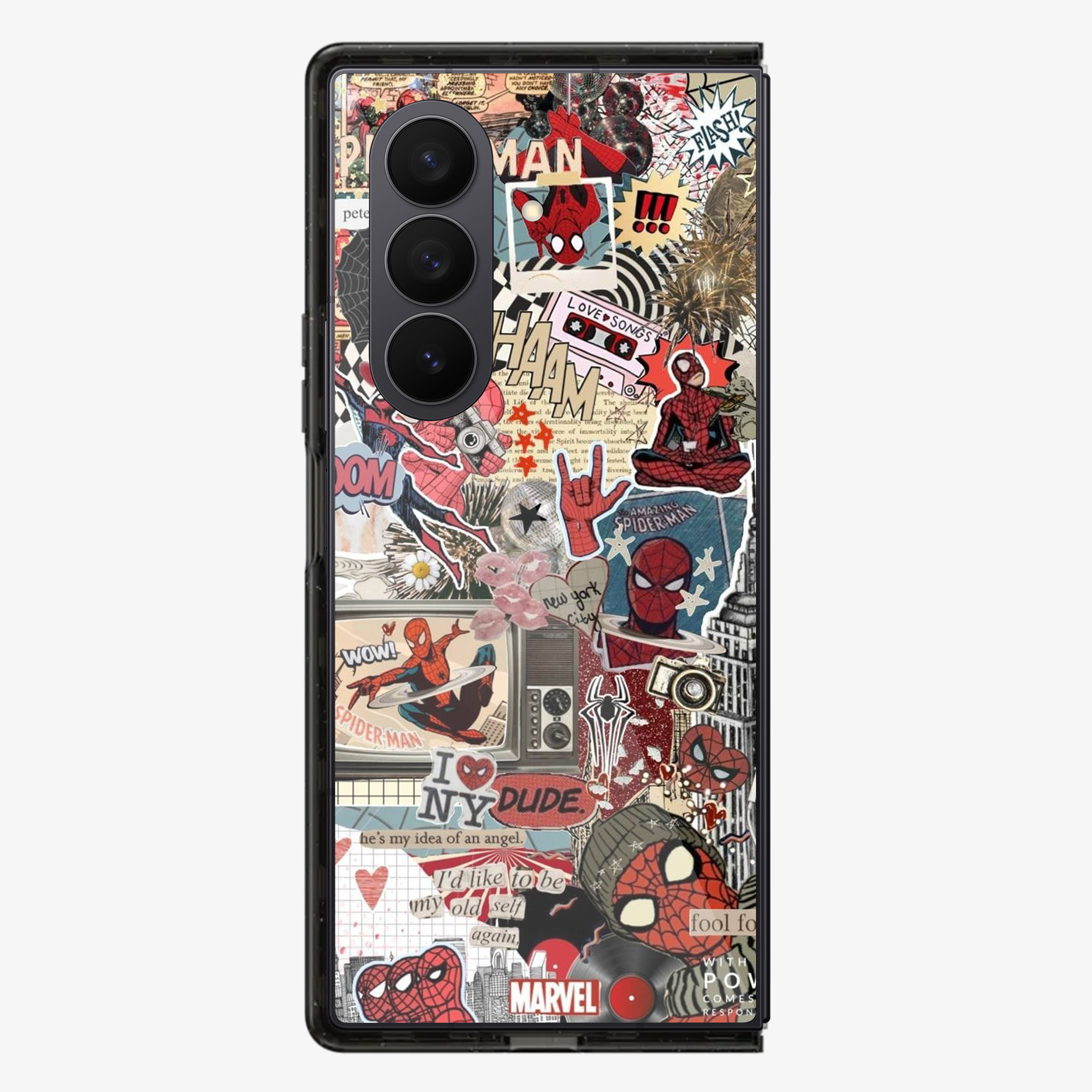 Spiderman X New York | TwoSamsung Z Fold Phone Case