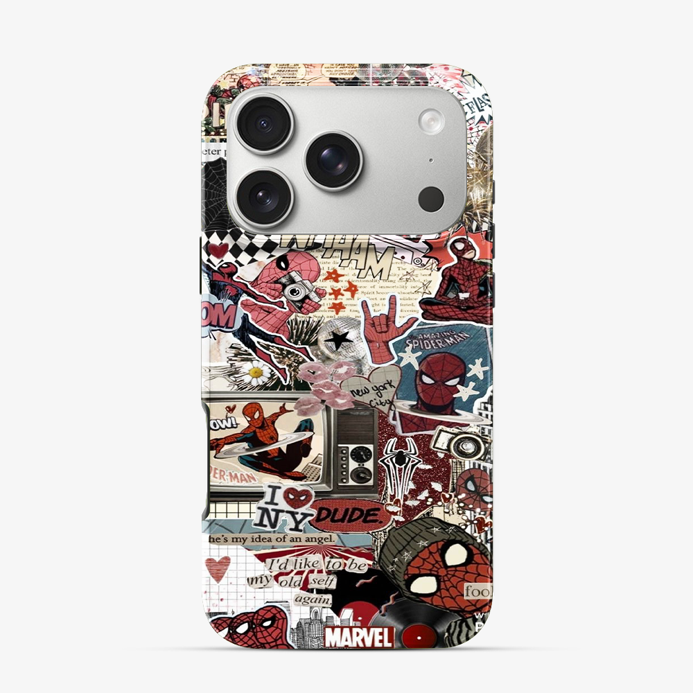 Spiderman X New York | Two iPhone 17 Pro Max Case