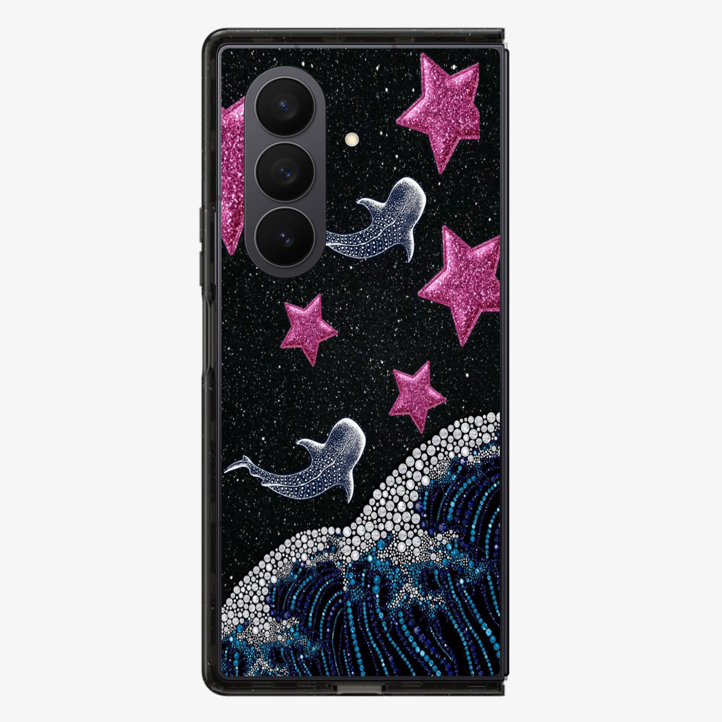 Starry Ocean Samsung Z Fold Phone Case