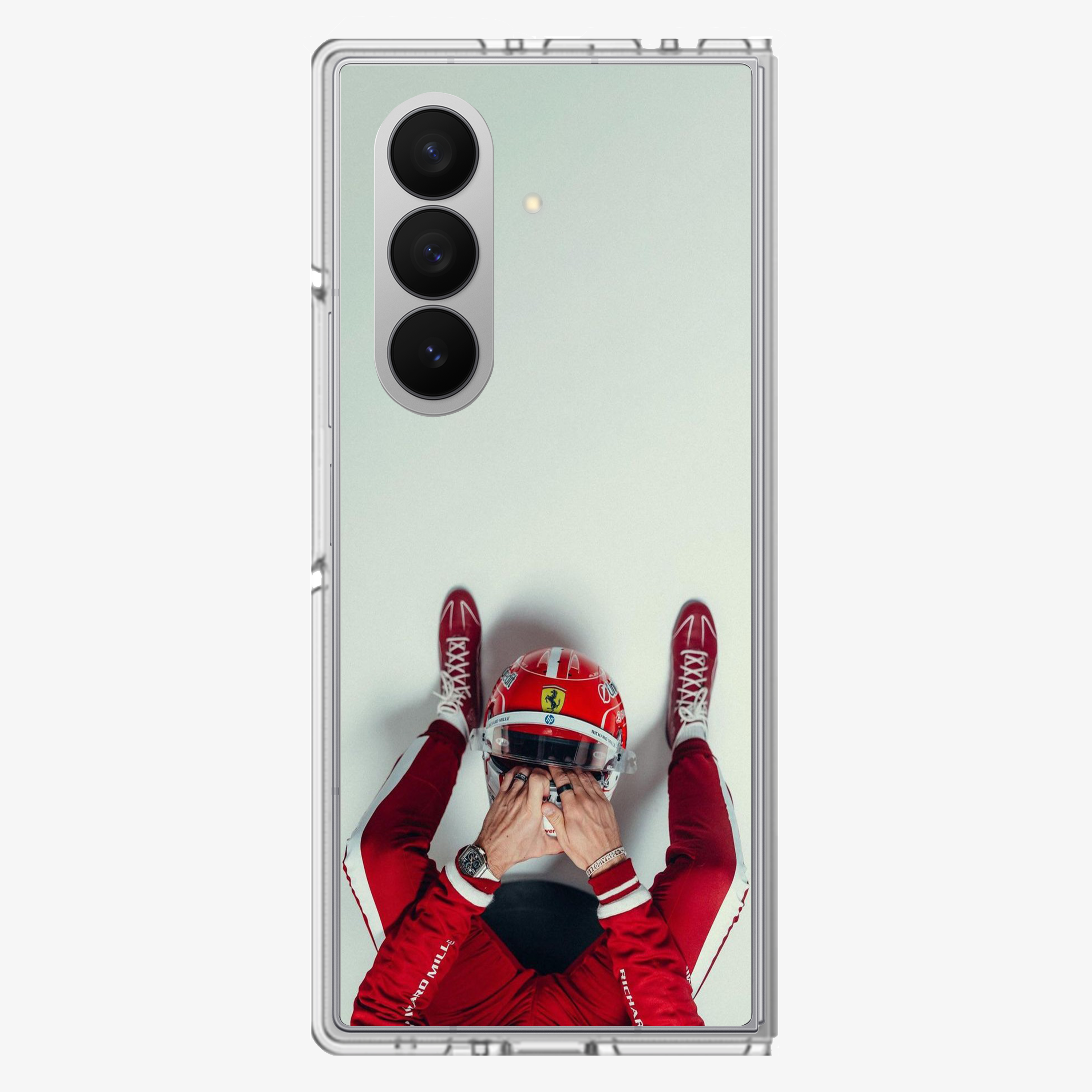 F1 X Ferrari | Two Samsung Z Fold Phone Case