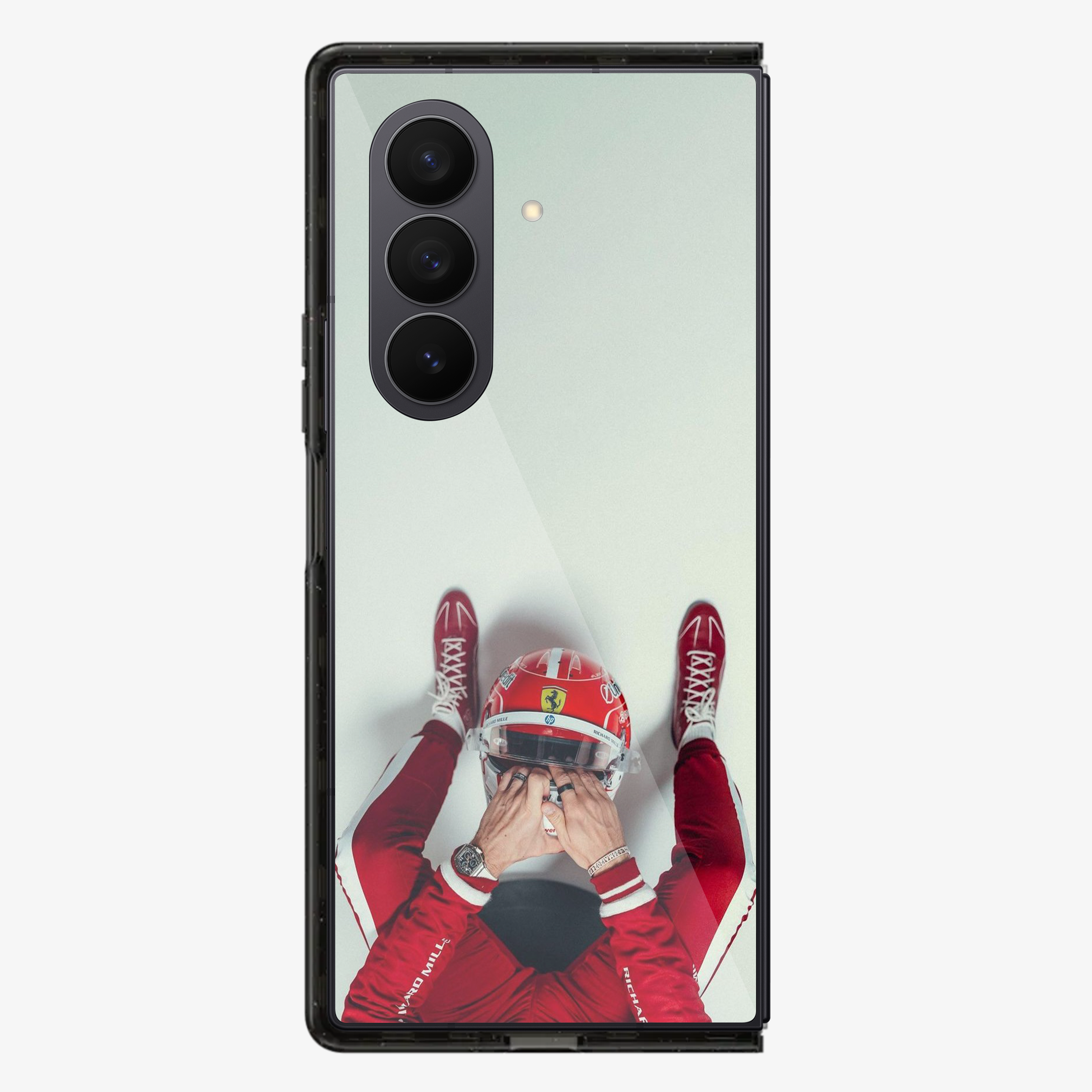F1 X Ferrari | Two Samsung Z Fold Phone Case