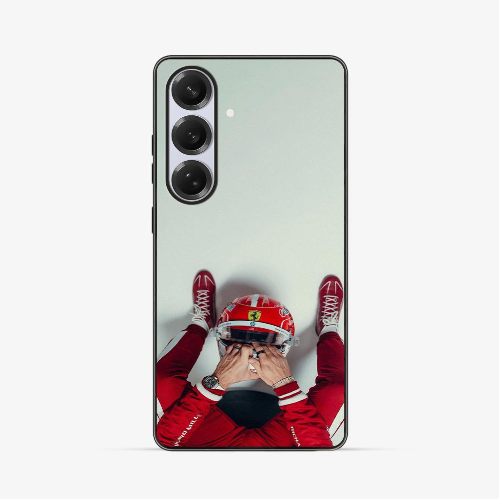 F1 X Ferrari Samsung Phone Case | Two Clear Silicone Case