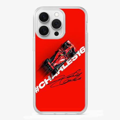 Charles Leclerc Phone Case | Two Glass Case