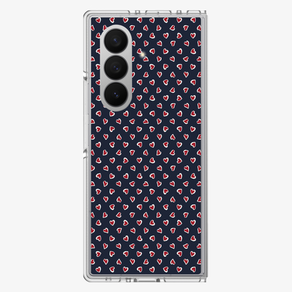 Falling Hearts | One Samsung Z Fold Phone Case