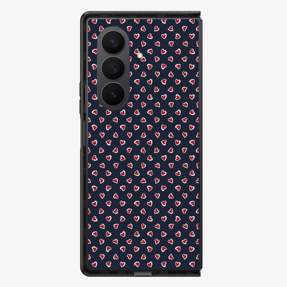 Falling Hearts | One Samsung Z Fold Phone Case