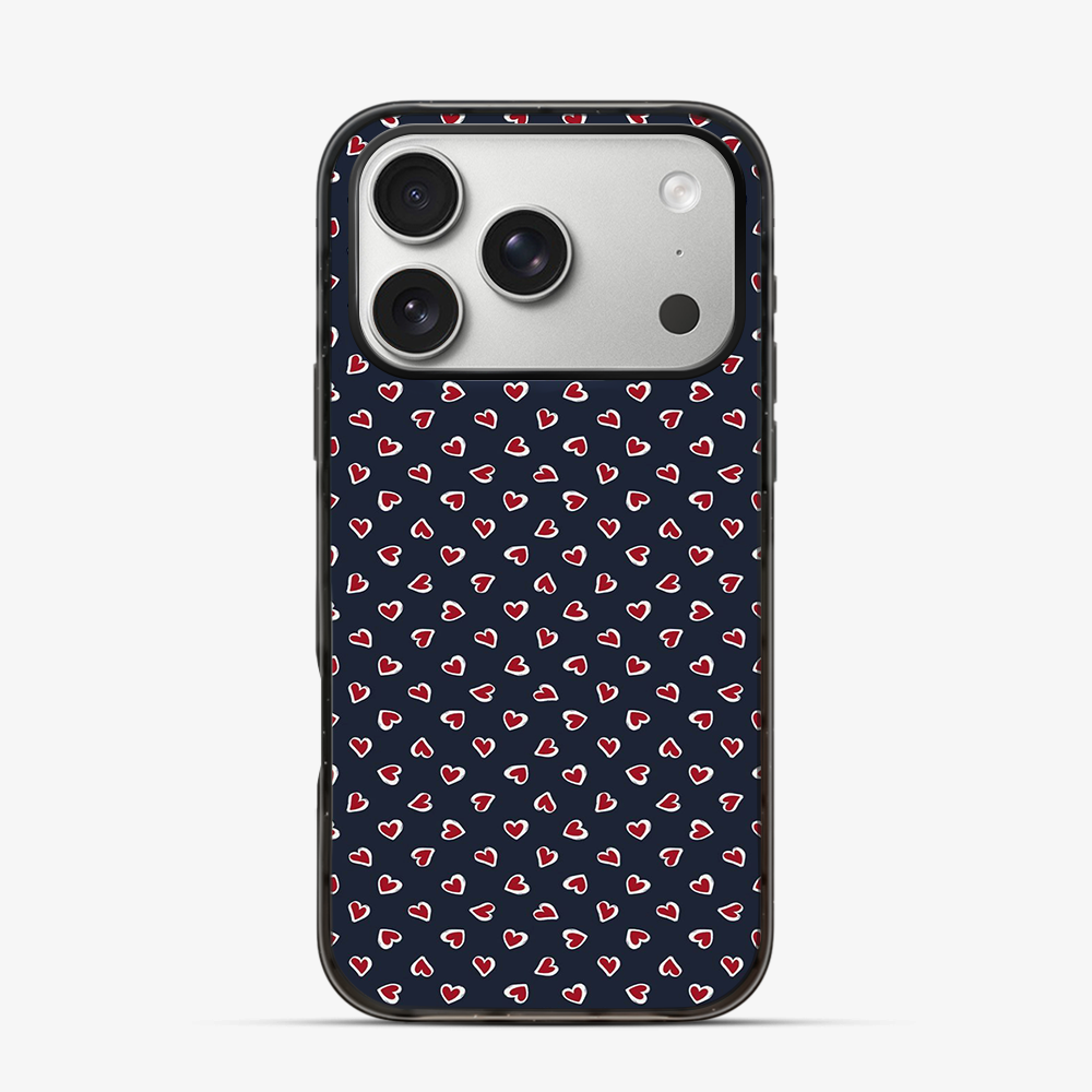Falling Hearts | One iPhone 17 Pro Case
