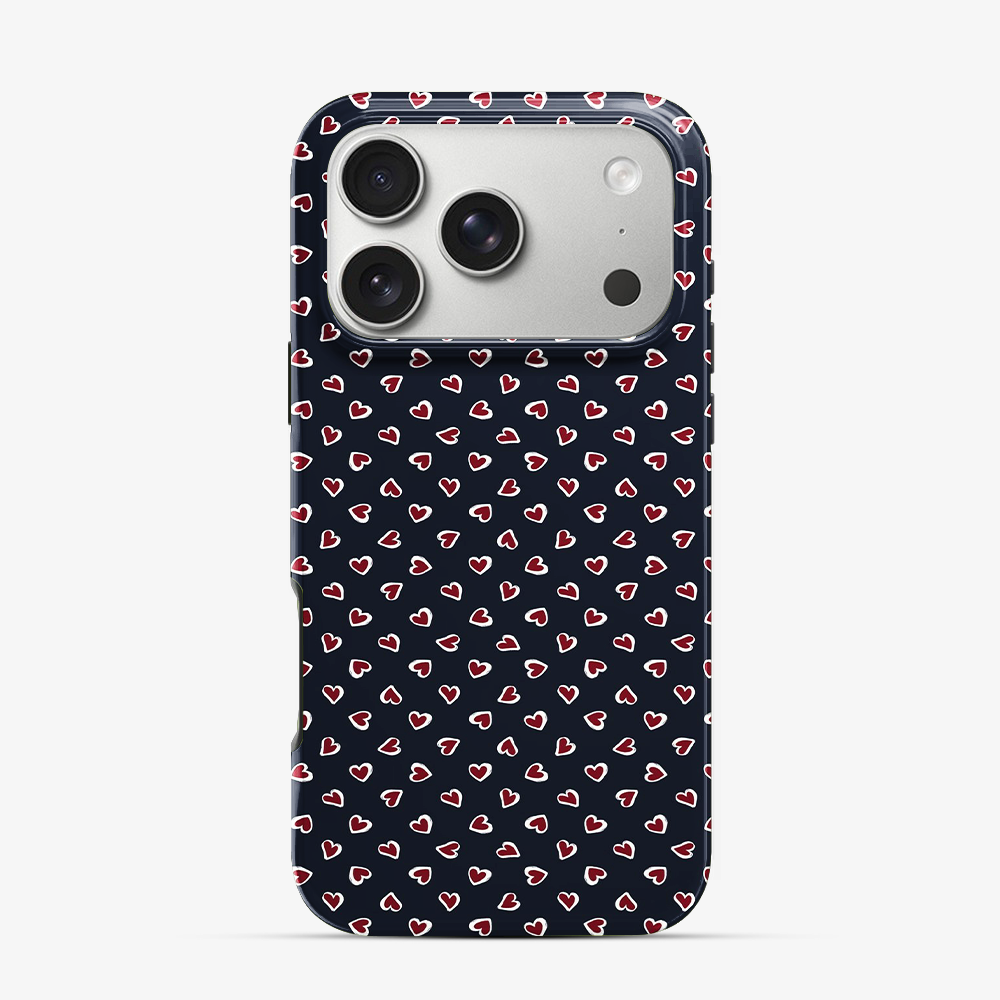 Falling Hearts | One iPhone 17 Pro Case