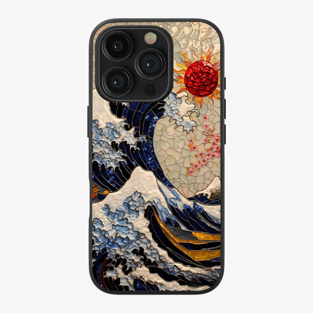 The Great Wave Phone Case | Two Clear Silicone Case