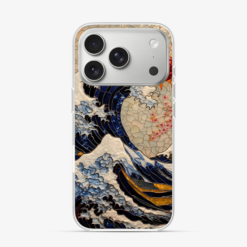 The Great Wave | Two iPhone 17 Pro Max Case