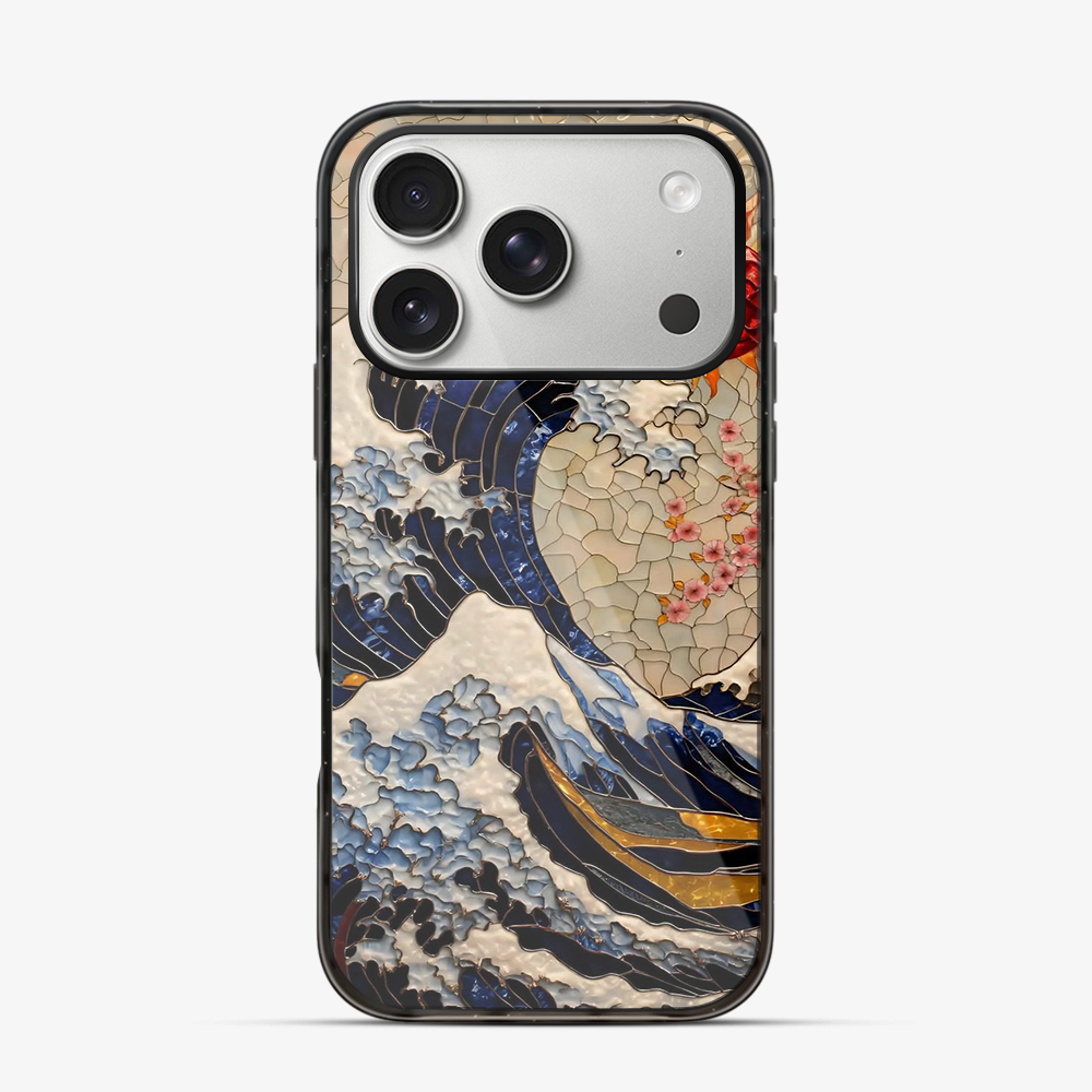The Great Wave | Two iPhone 17 Pro Max Case