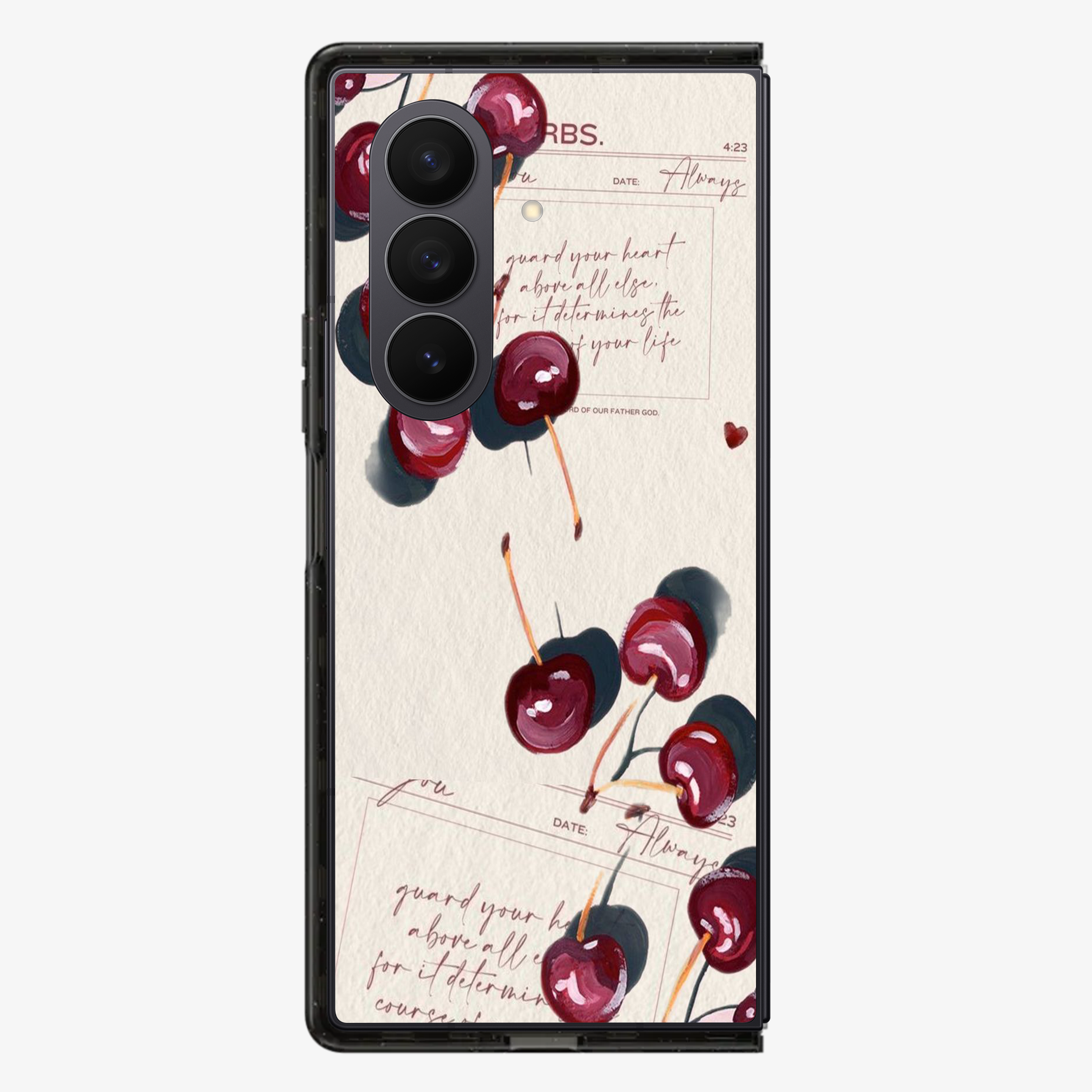 Cherry | Two Samsung Z Fold Phone Case