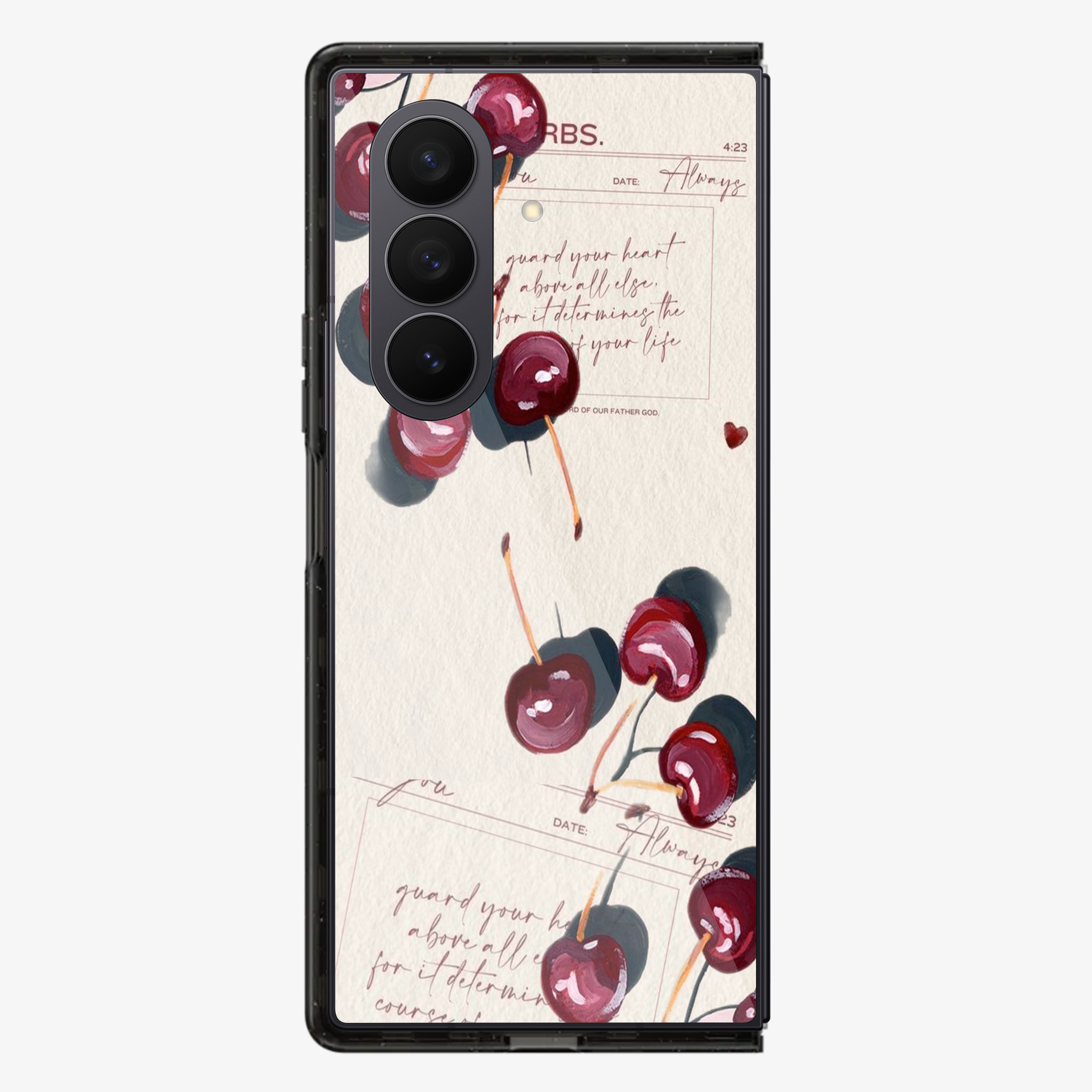 Cherry | Two Samsung Z Fold Phone Case