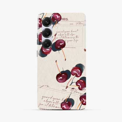 Cherry Samsung Phone Case | Two Tough Double Layer