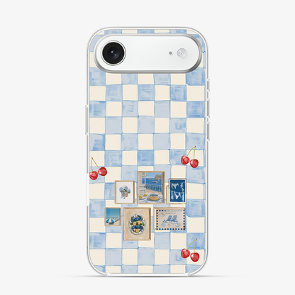Sea Side Checker iPhone Air Case