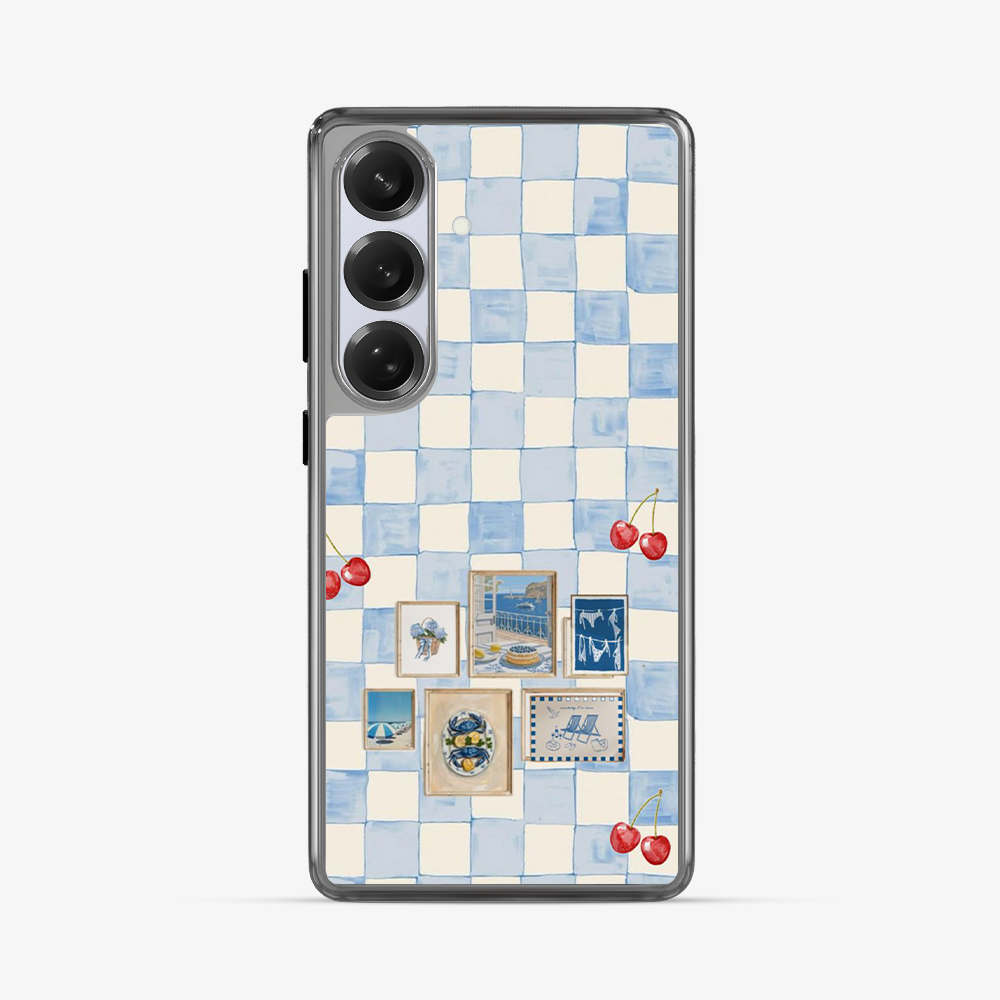 Sea Side Checker Samsung Phone Case Stride 2.0 Case