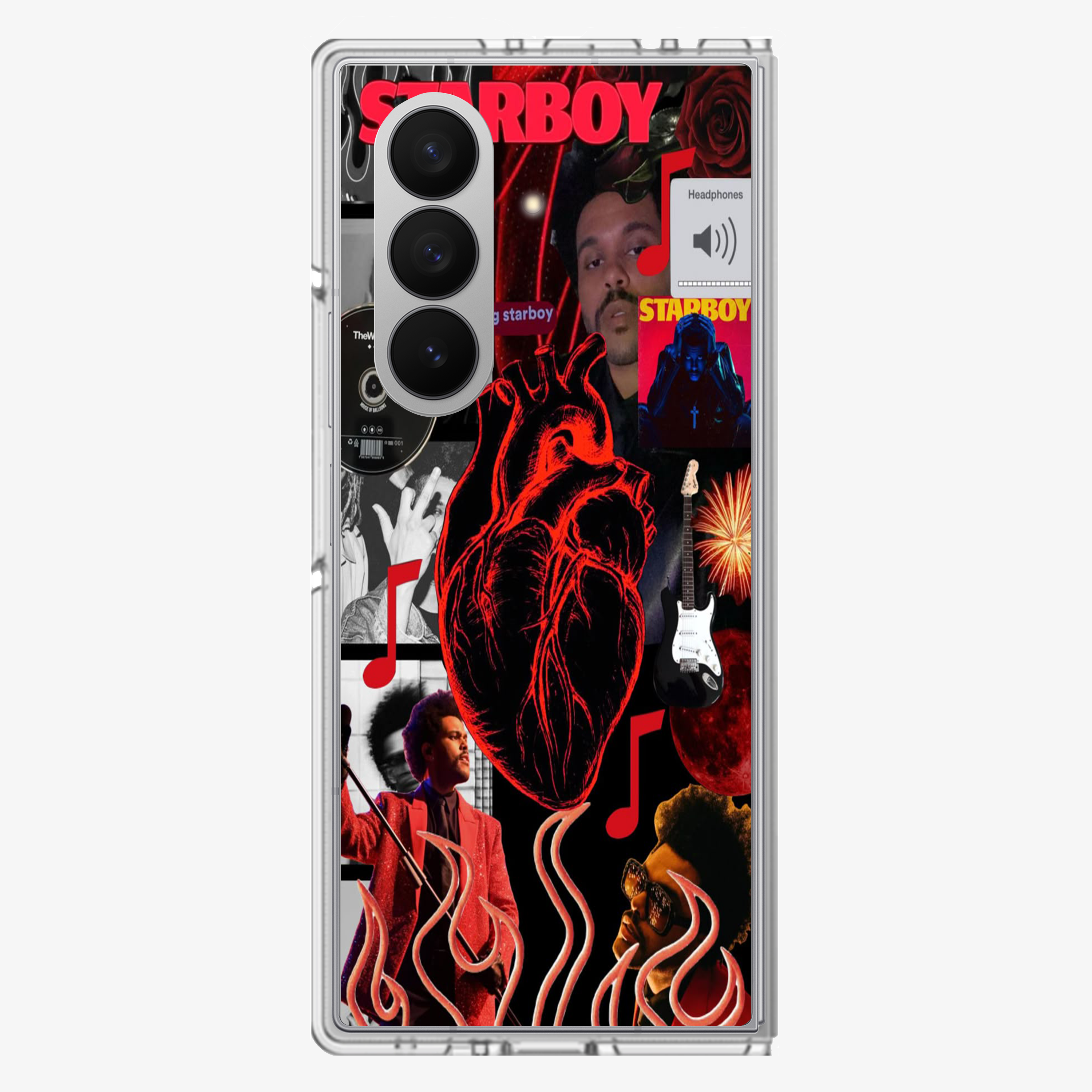 Starboy - The Weeknd  | Two Samsung Z Fold Phone Case