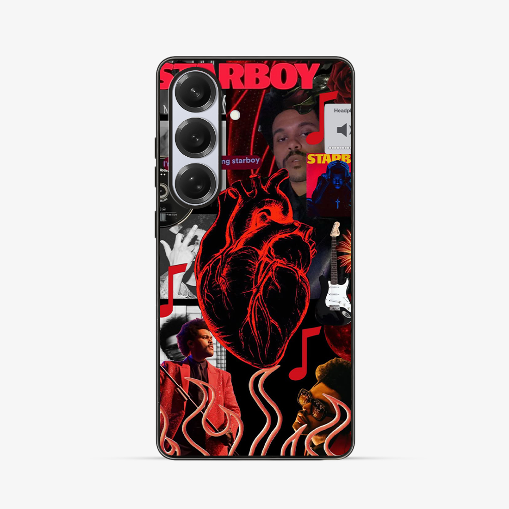 Starboy - The Weeknd Samsung Phone Case | Two Clear Silicone Case