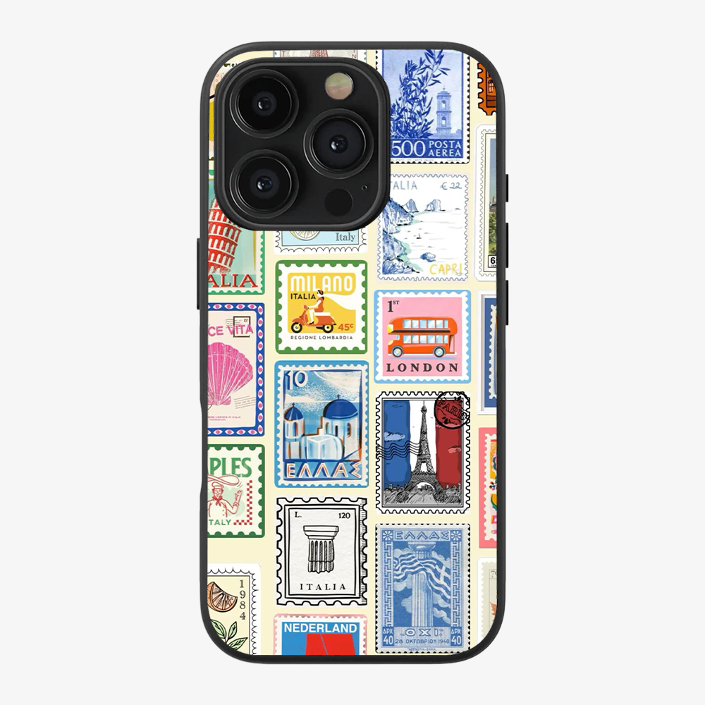 Multiple Stamps Phone Case