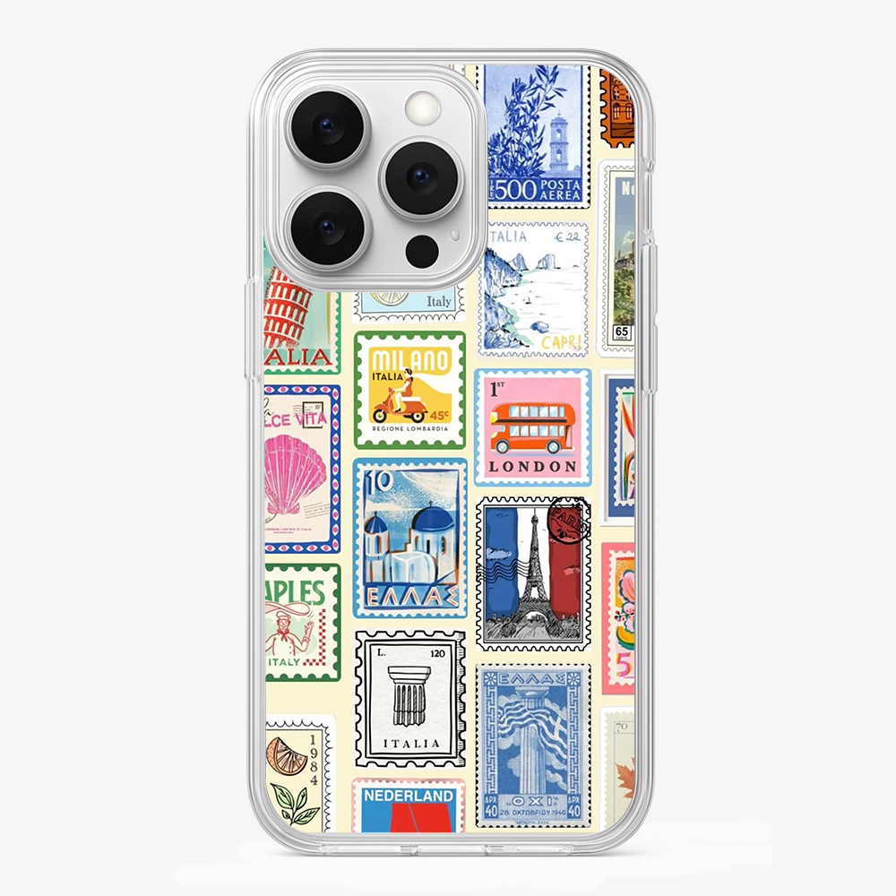 Multiple Stamps Phone Case