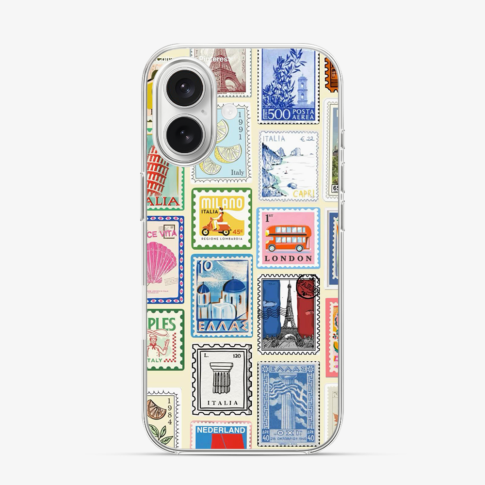Multiple Stamps iPhone 17 Case