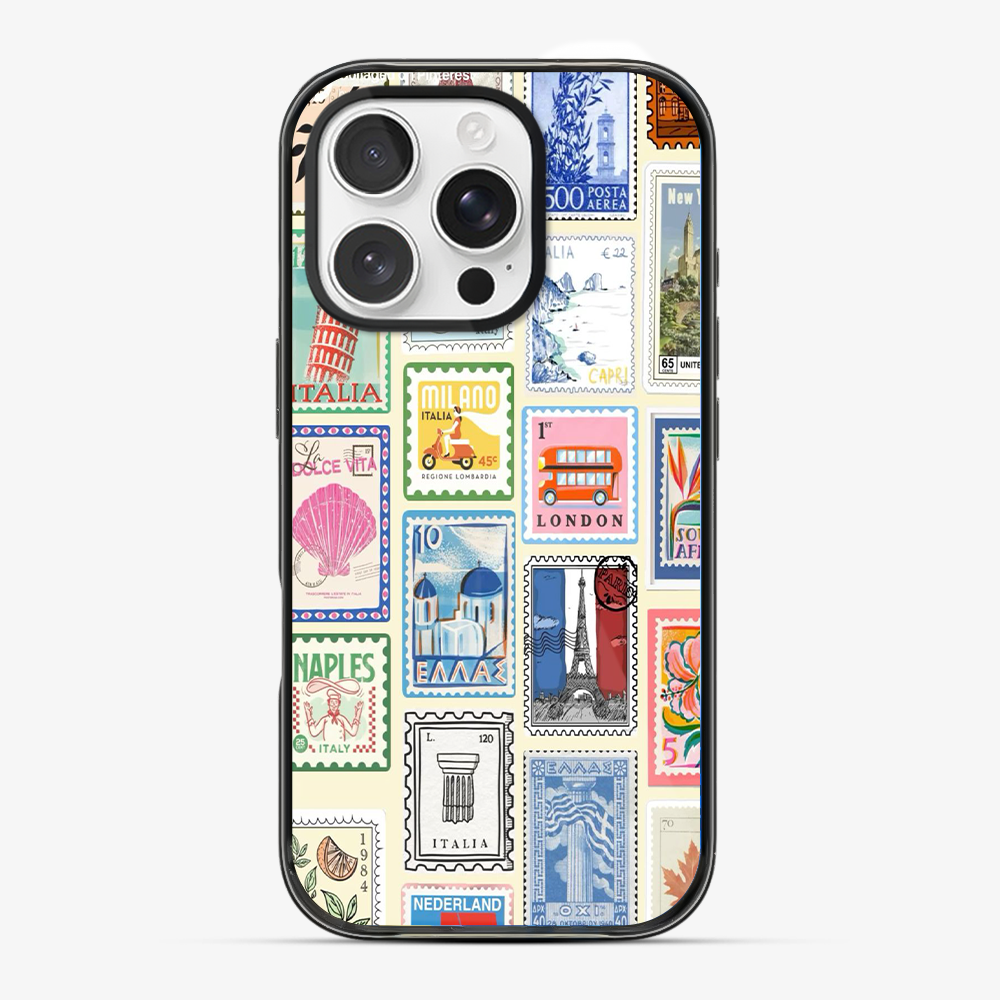 Multiple Stamps Phone Case Anti Yellow Silicone Case