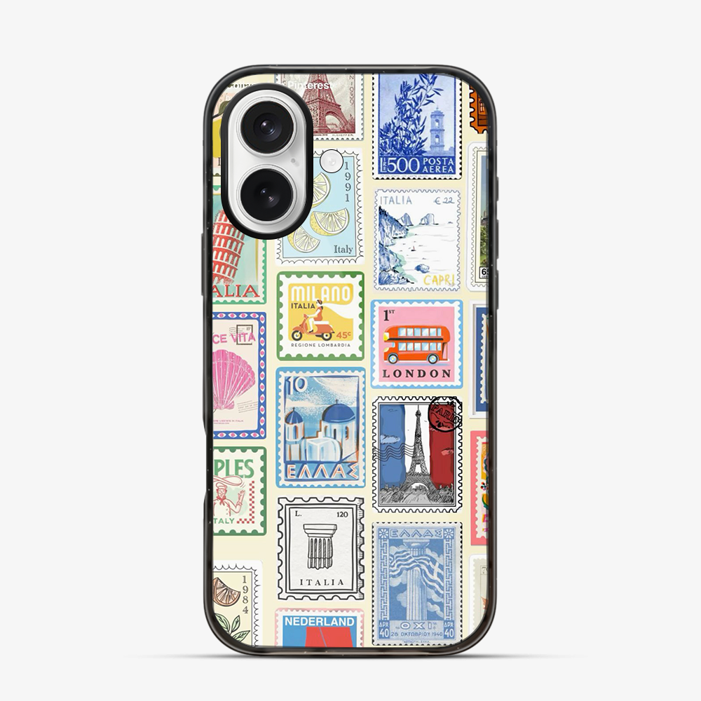 Multiple Stamps iPhone 17 Case