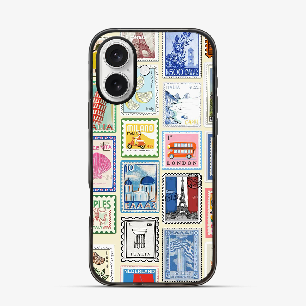 Multiple Stamps iPhone 17 Case