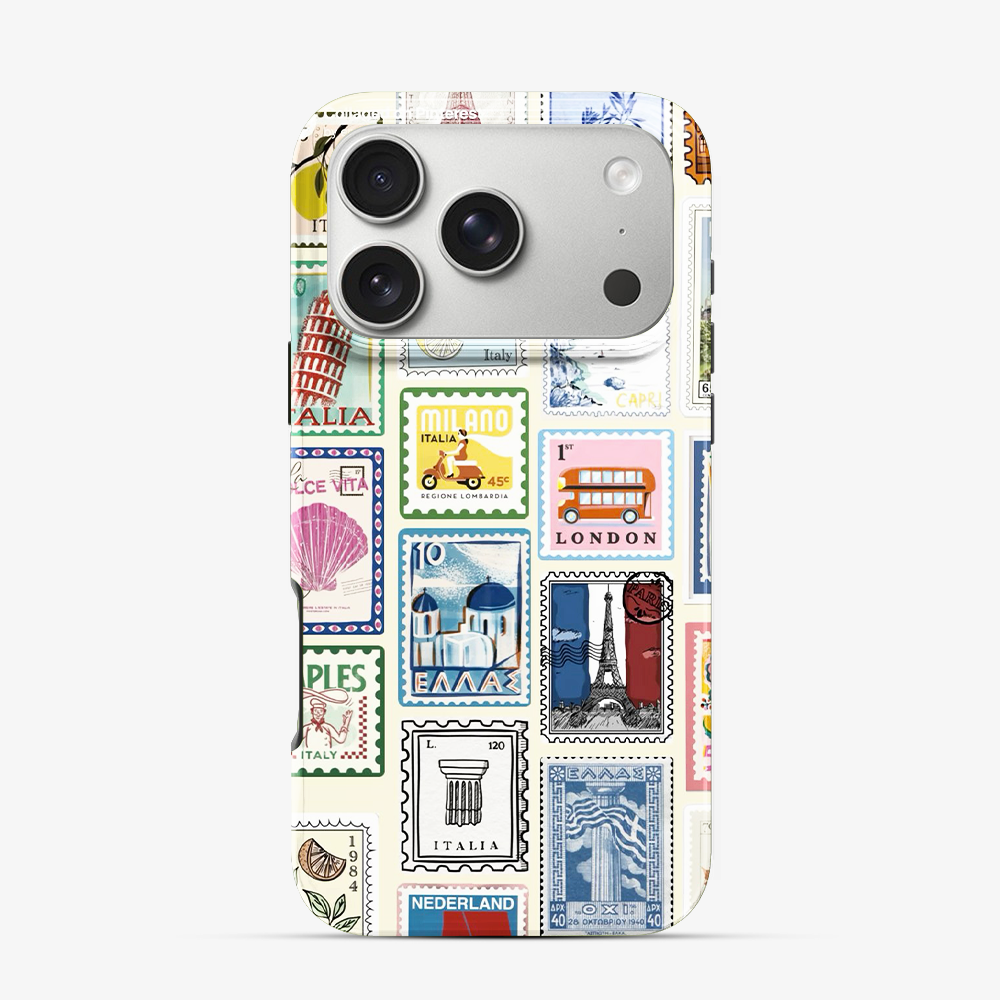Multiple Stamps iPhone 17 Pro Max Case