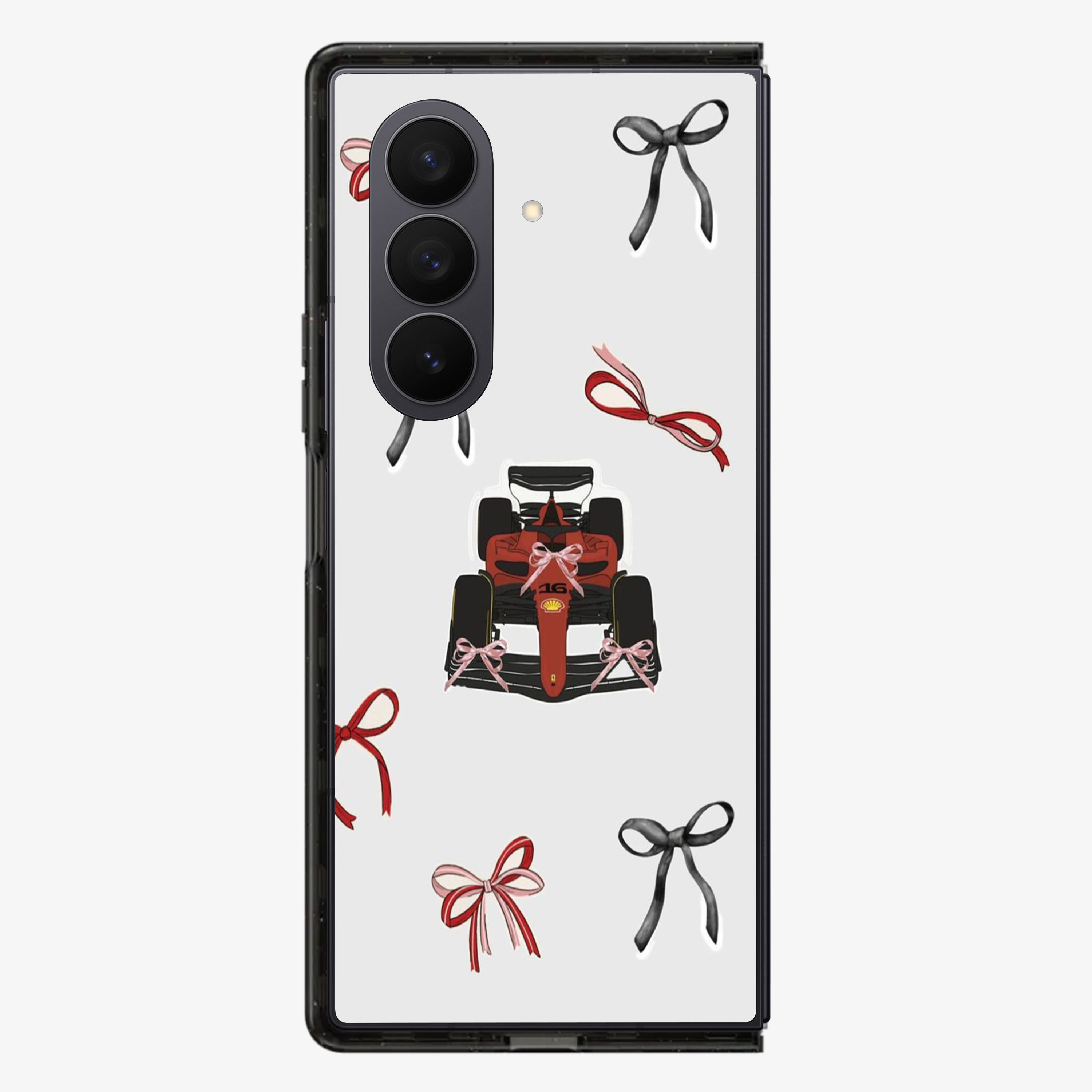 F1 X Bow  Samsung Z Fold Phone Case