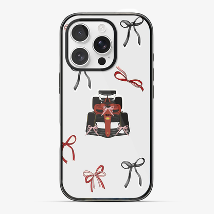 F1 X Bow Phone Case Anti Yellow Silicone Case
