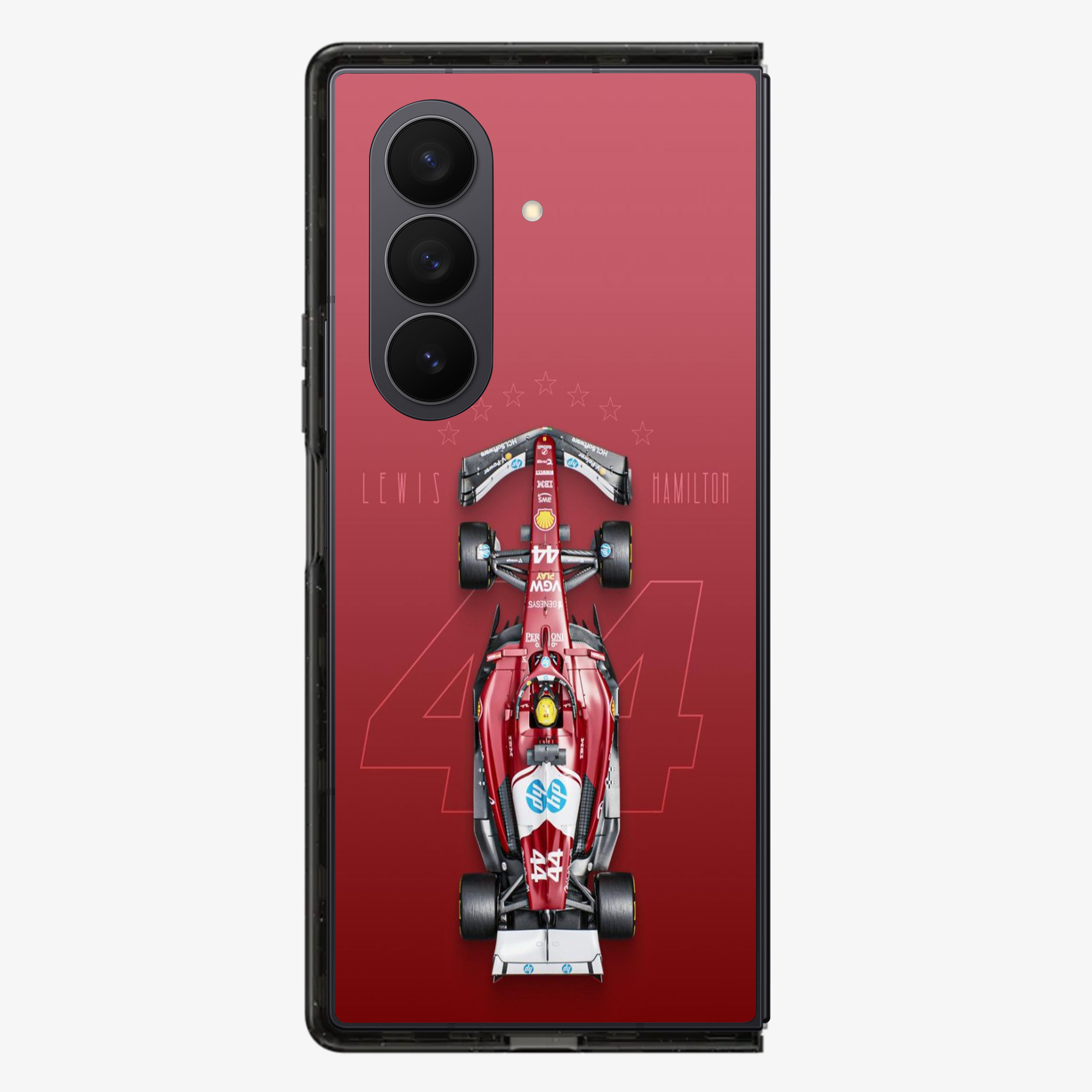 Lewis Hamilton | Two Samsung Z Fold Phone Case