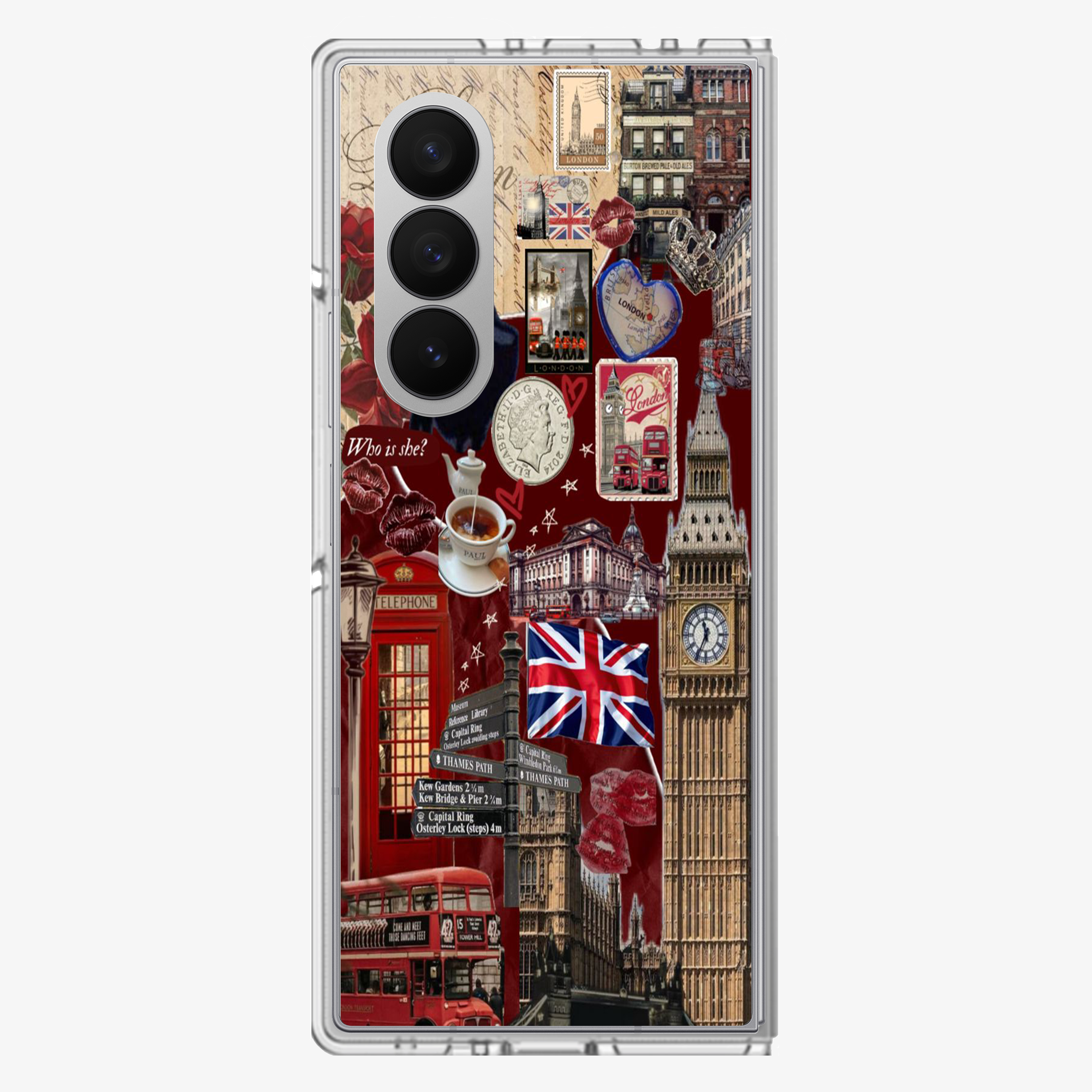 London Samsung Z Fold Phone Case