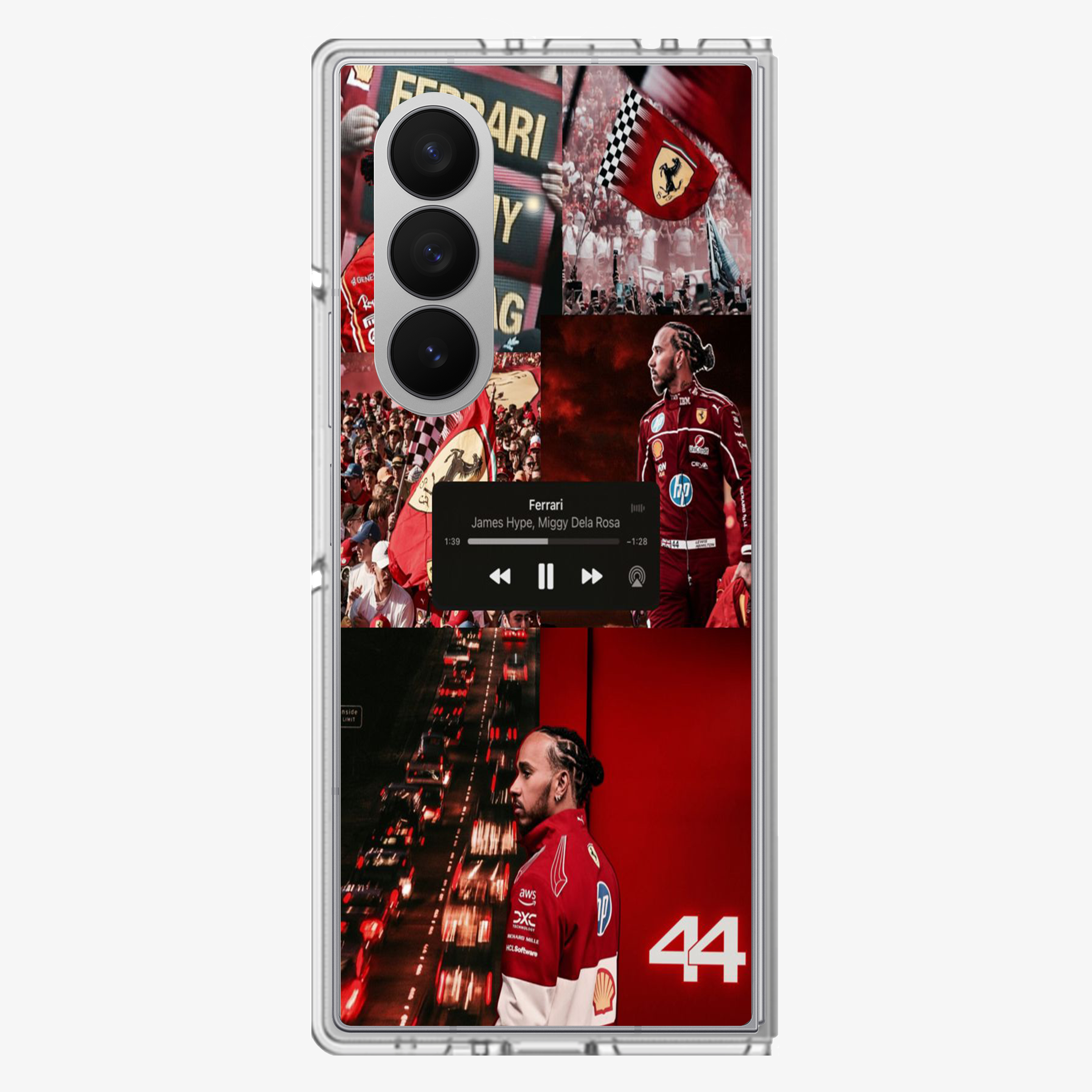 Lewis Hamilton | FourSamsung Z Fold Phone Case