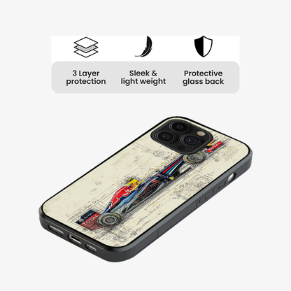 F1 X RedBull Phone Case | Three