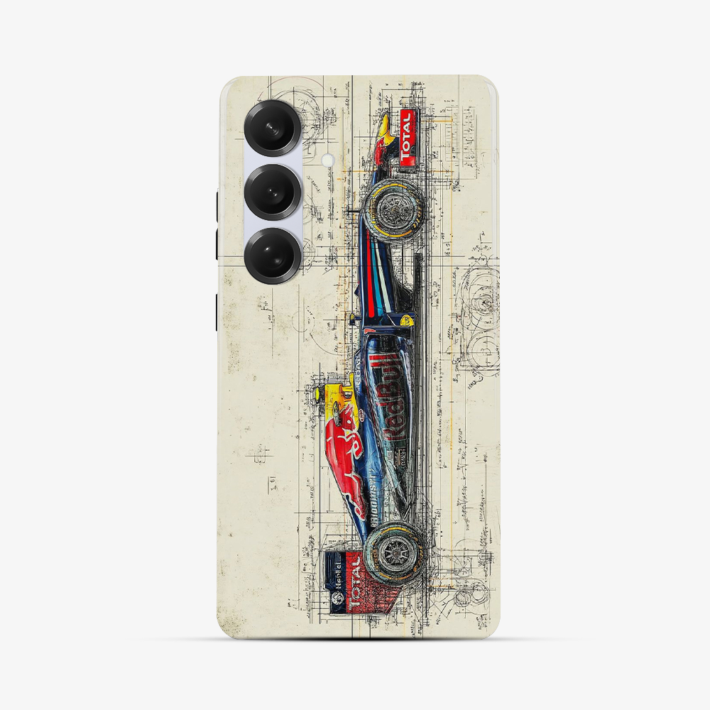 F1 X RedBull Samsung Phone Case | Three Tough Double Layer