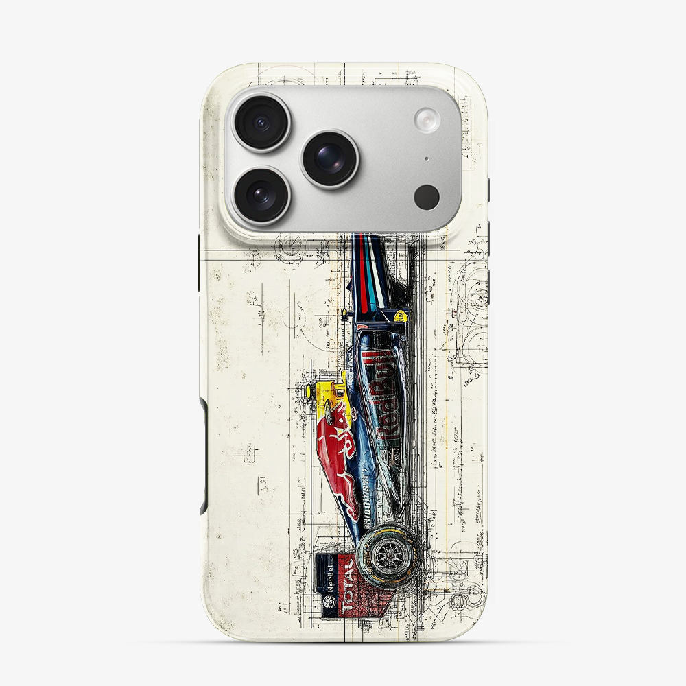 F1 X RedBull | Three iPhone 17 Pro Max Case