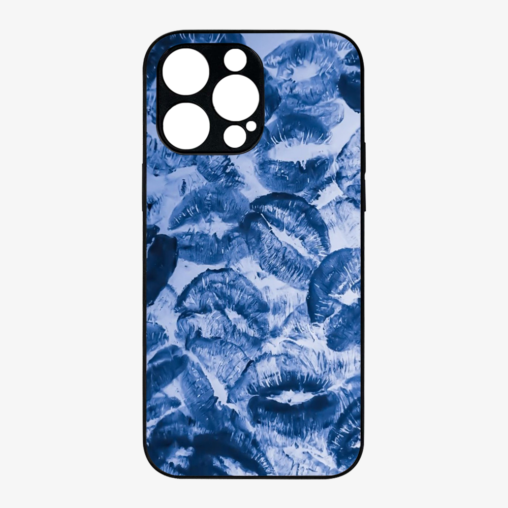 Blue Lips Pattern Phone Case