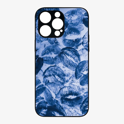 Blue Lips Pattern Phone Case