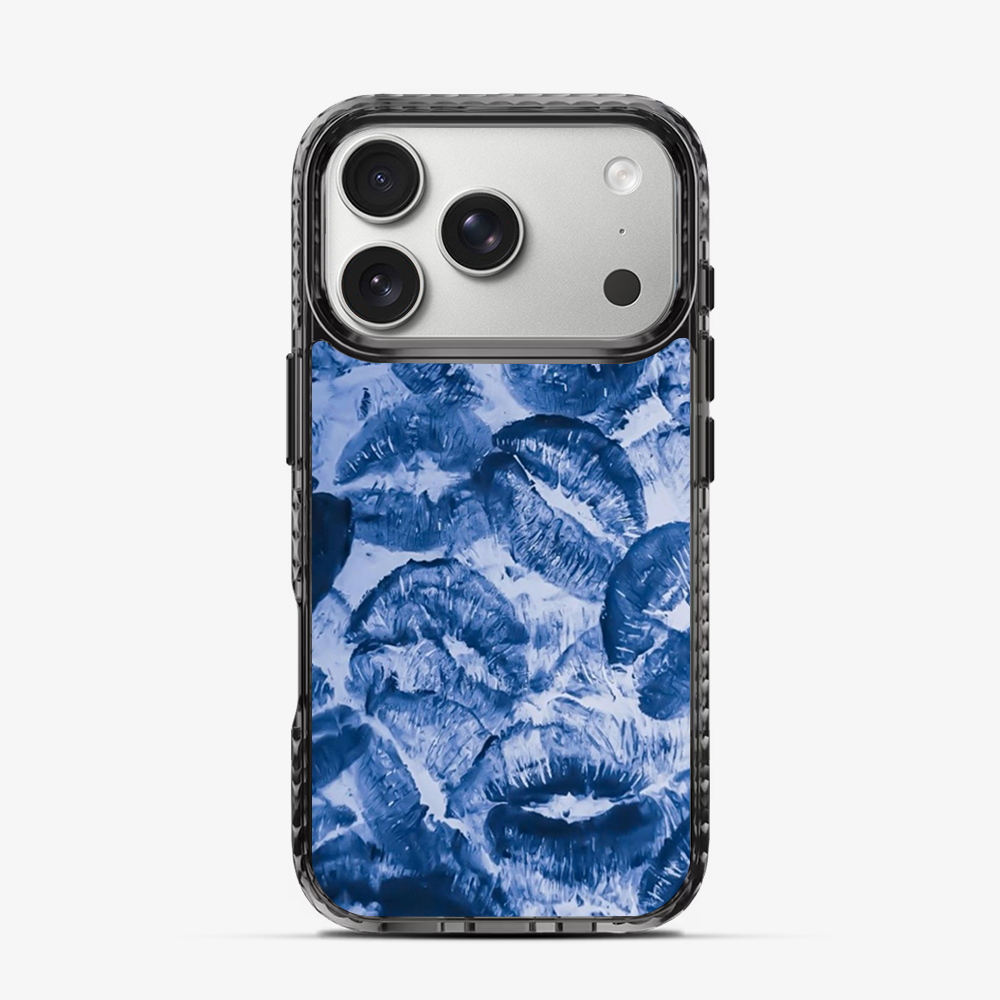 Blue Lips Pattern iPhone 17 Pro Max Case