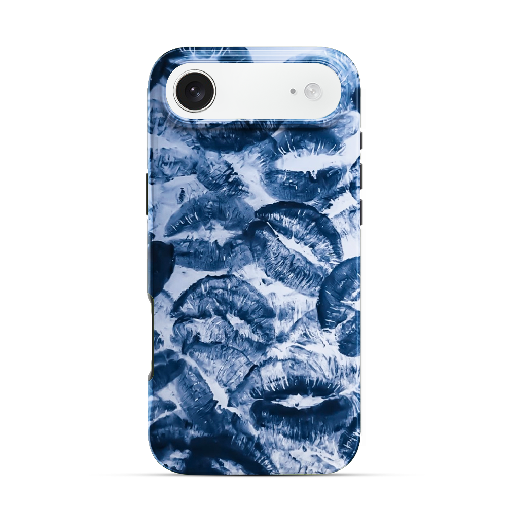 Blue Lips Pattern iPhone Air Case