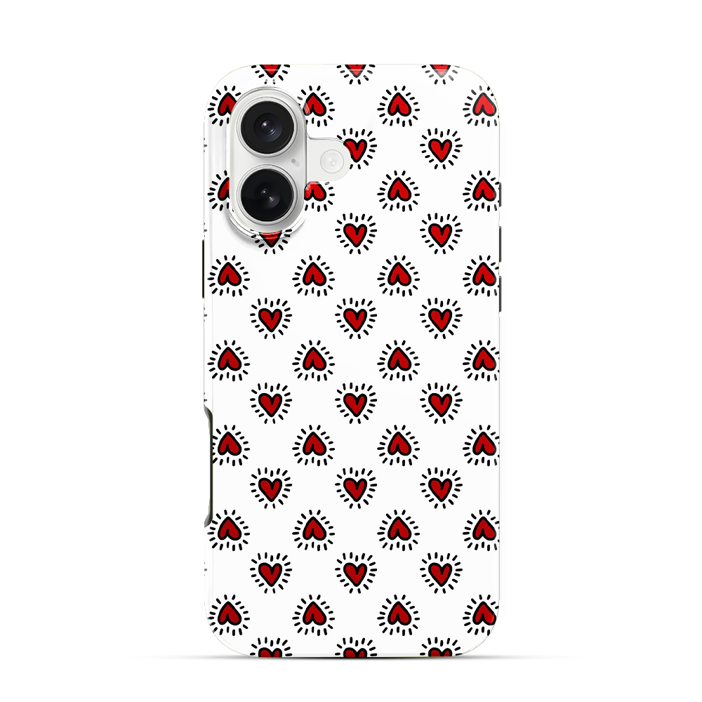 Falling Hearts | Two iPhone 17 Case
