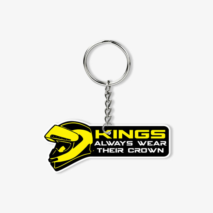 Kings Always Wear Their Crown KeyChain