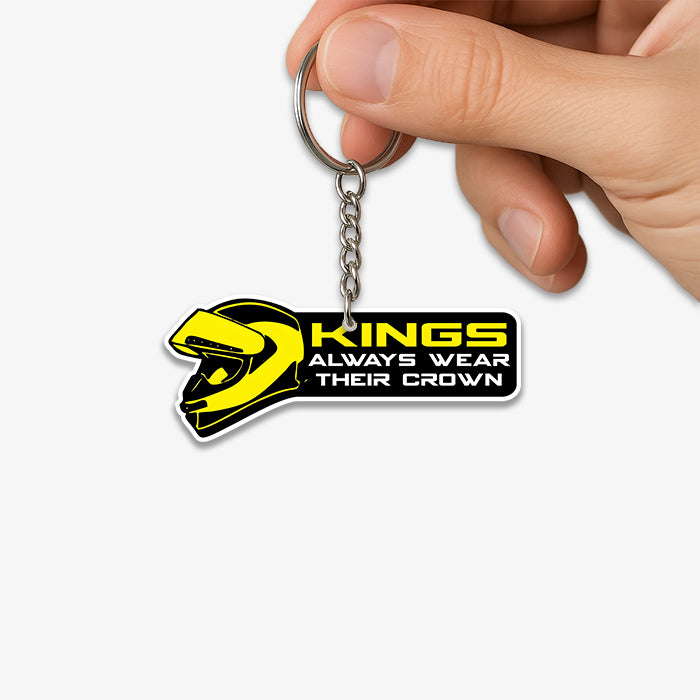 Kings Always Wear Their Crown KeyChain