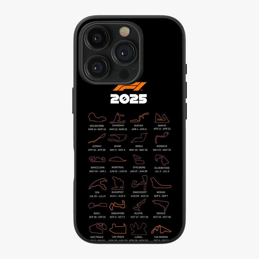 F1 Circuits Phone Case