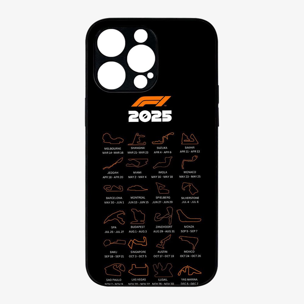 F1 Circuits Phone Case