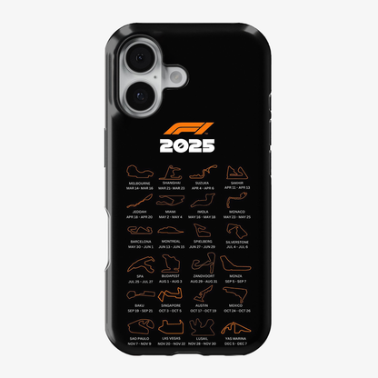 F1 Circuits Phone Case