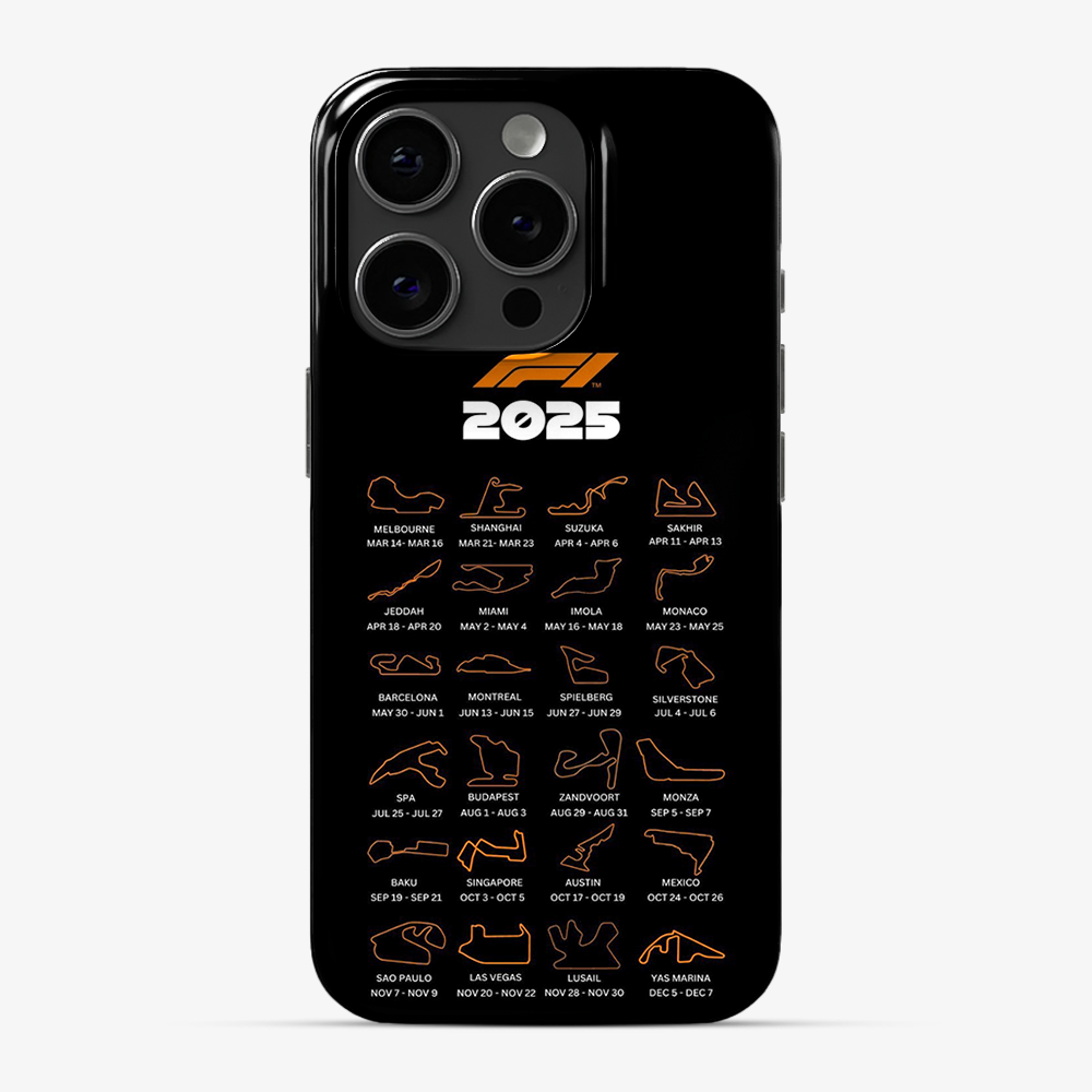 F1 Circuits Phone Case