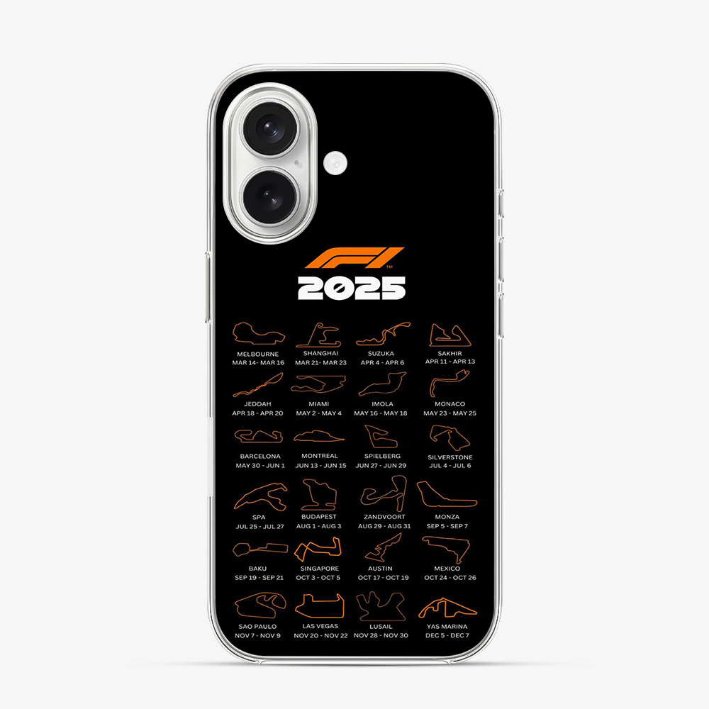 F1 Circuits iPhone 17 Case