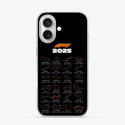 F1 Circuits iPhone 17 Case