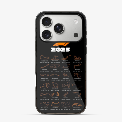F1 Circuits iPhone 17 Pro Case